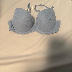 Aerie Lace Underwire Bra - Blue